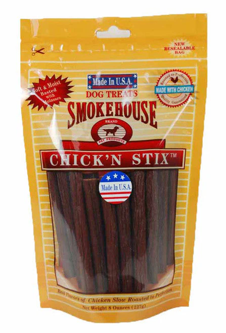 Smokehouse USA Made Chicken Stix Dog Treats 8 oz - Image 2