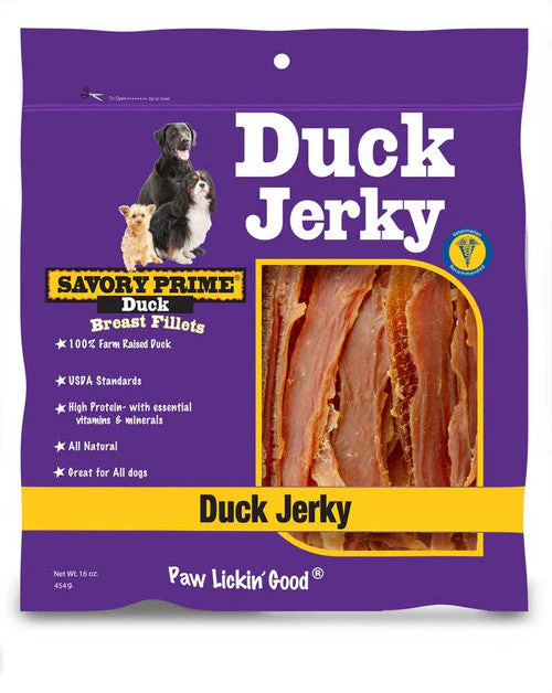 Savory Prime Natural Jerky Treats Duck 16 oz - Image 2