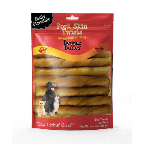 Savory Prime Beggar Bone Pork Skin Twists 21 pk - Image 2