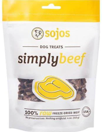 Sojourner Simply Beef Meat Treat 4 oz. {L+1x} 557029