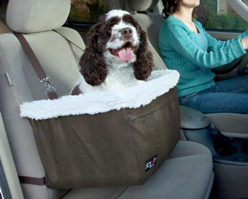 Solvit Standard Dog Booster Seat Brown XL - Image 2