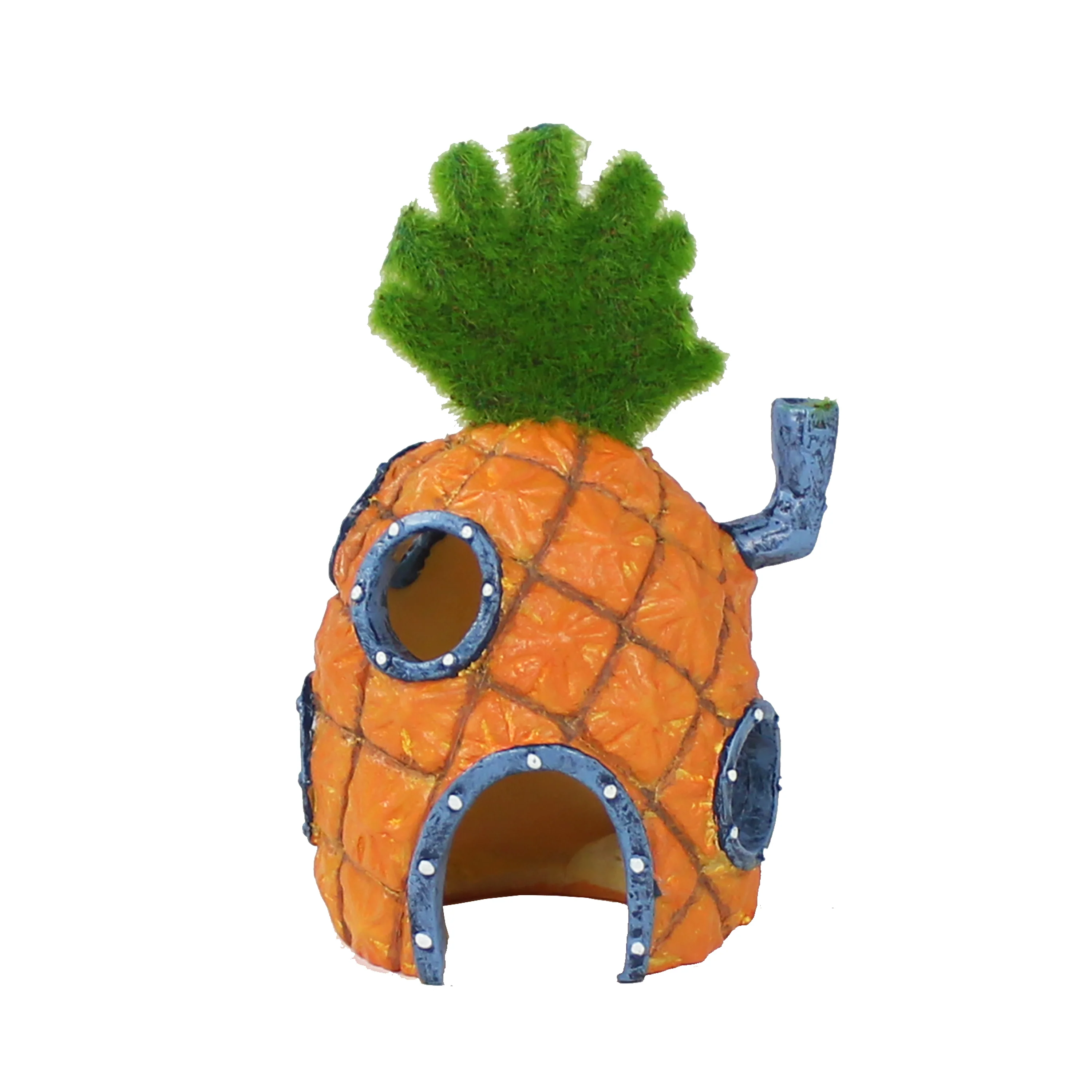 SpongeBob Aqua-Floras Living Pineapple House Aquarium Ornament Medium