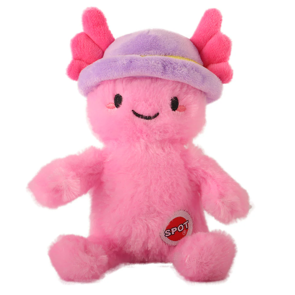 Spot Axolotl With Hat Dog Toy Assorted Color 6 in