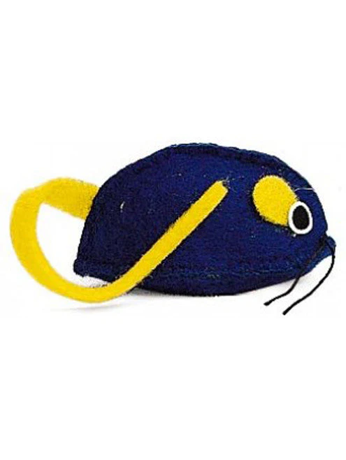 Spot Felt Mice Cat Toy with Catnip Assorted 6 in 6 Pack - Image 2