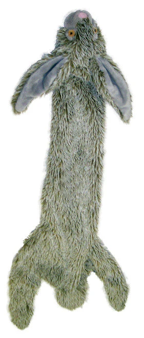 Skinneeez Dog Toy Forest Series Rabbit Gray Regular - Image 2
