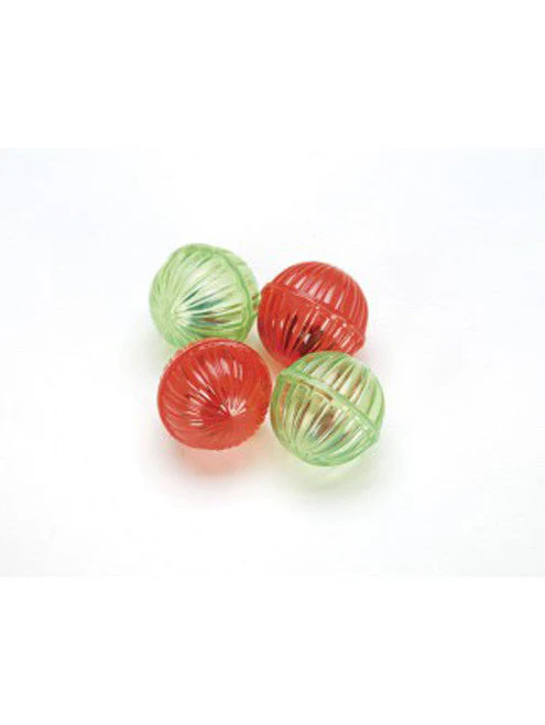 Spot Shimmer Ball Cat Toy Multi-Color 4 Pack - Image 2