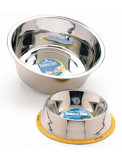 Spot Stainless Steel Mirror Finish No-Tip Dog Bowl Silver 32 Ounces - Image 2