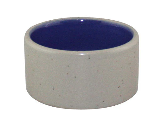 Spot Crock Small Animal Dish Blue, Grey 3 in - Image 2