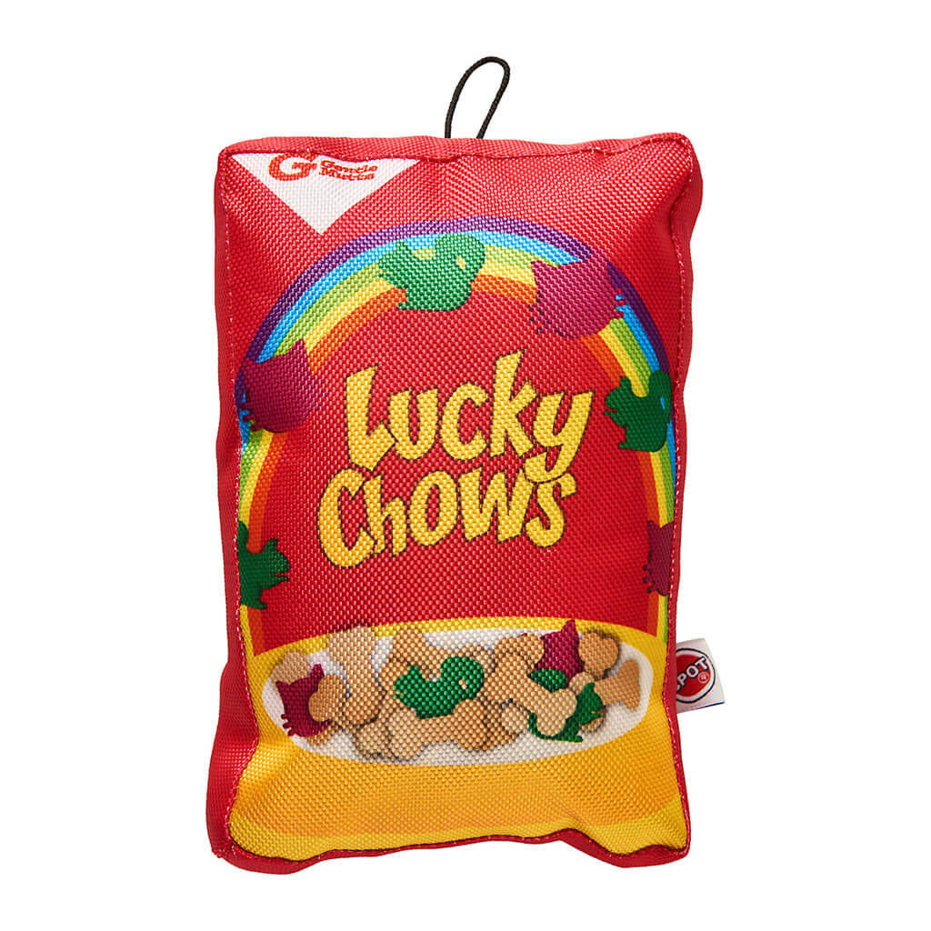Spot Fun Food Cereal Dog Toy Lucky Chows