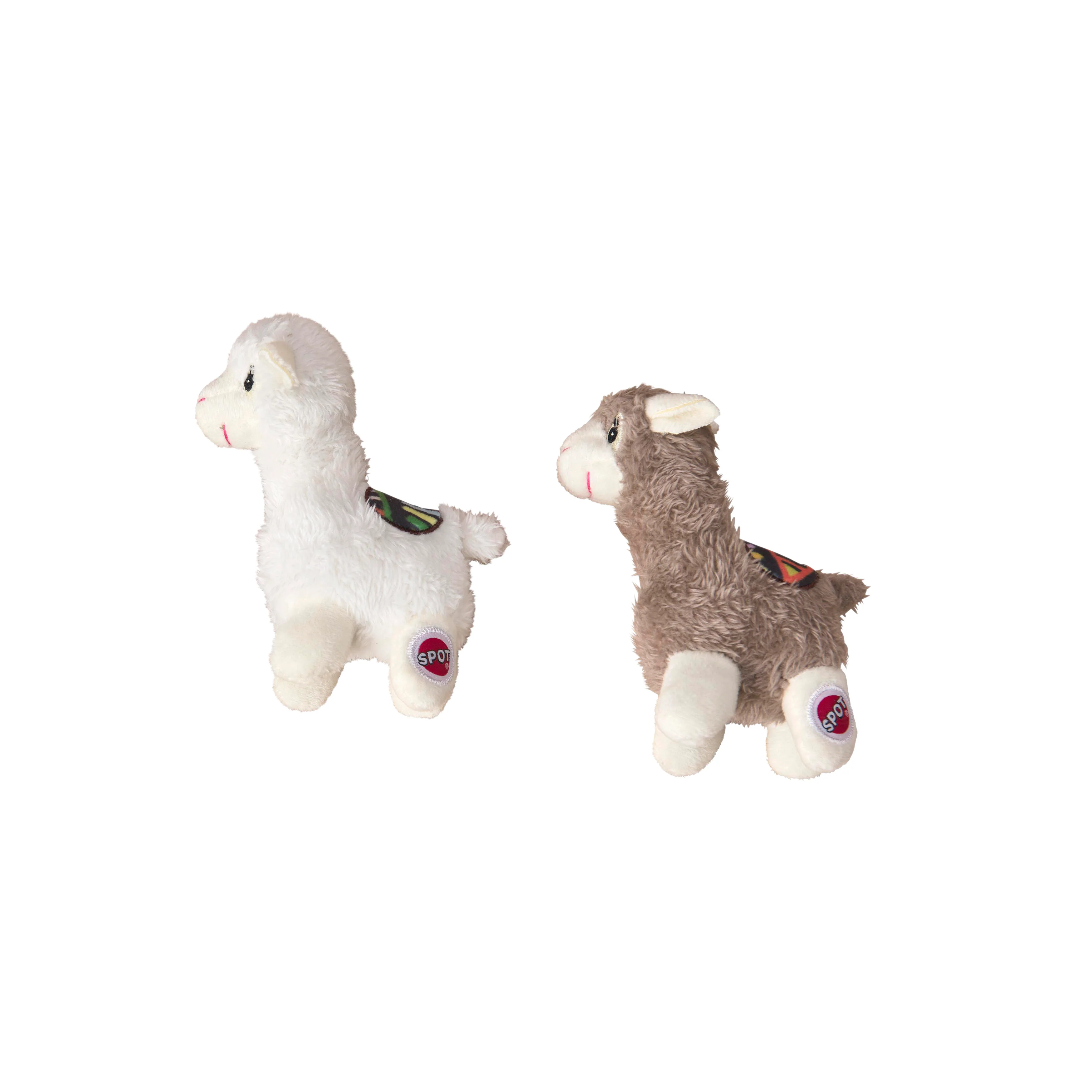 Spot Lil Spots Yo Llama Dog Toy Assorted Color 5.5 in, 2 pk