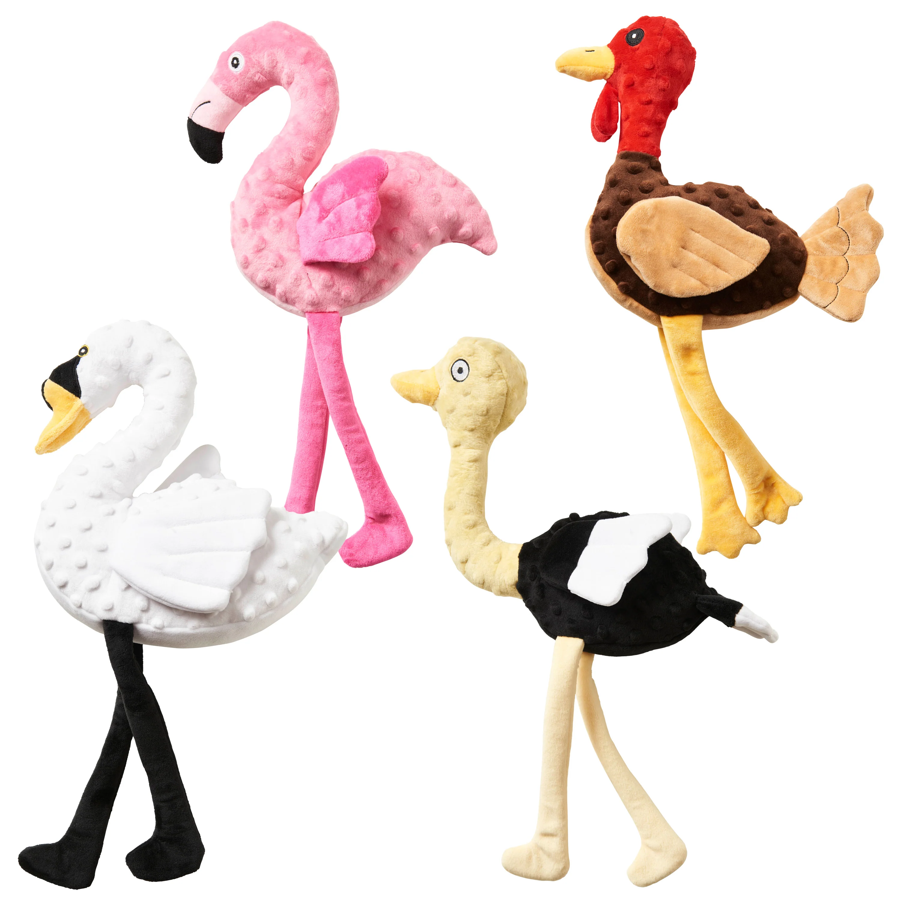 Spot Love The Earth Dog Toy Birds Assorted Color 18 in 1ea
