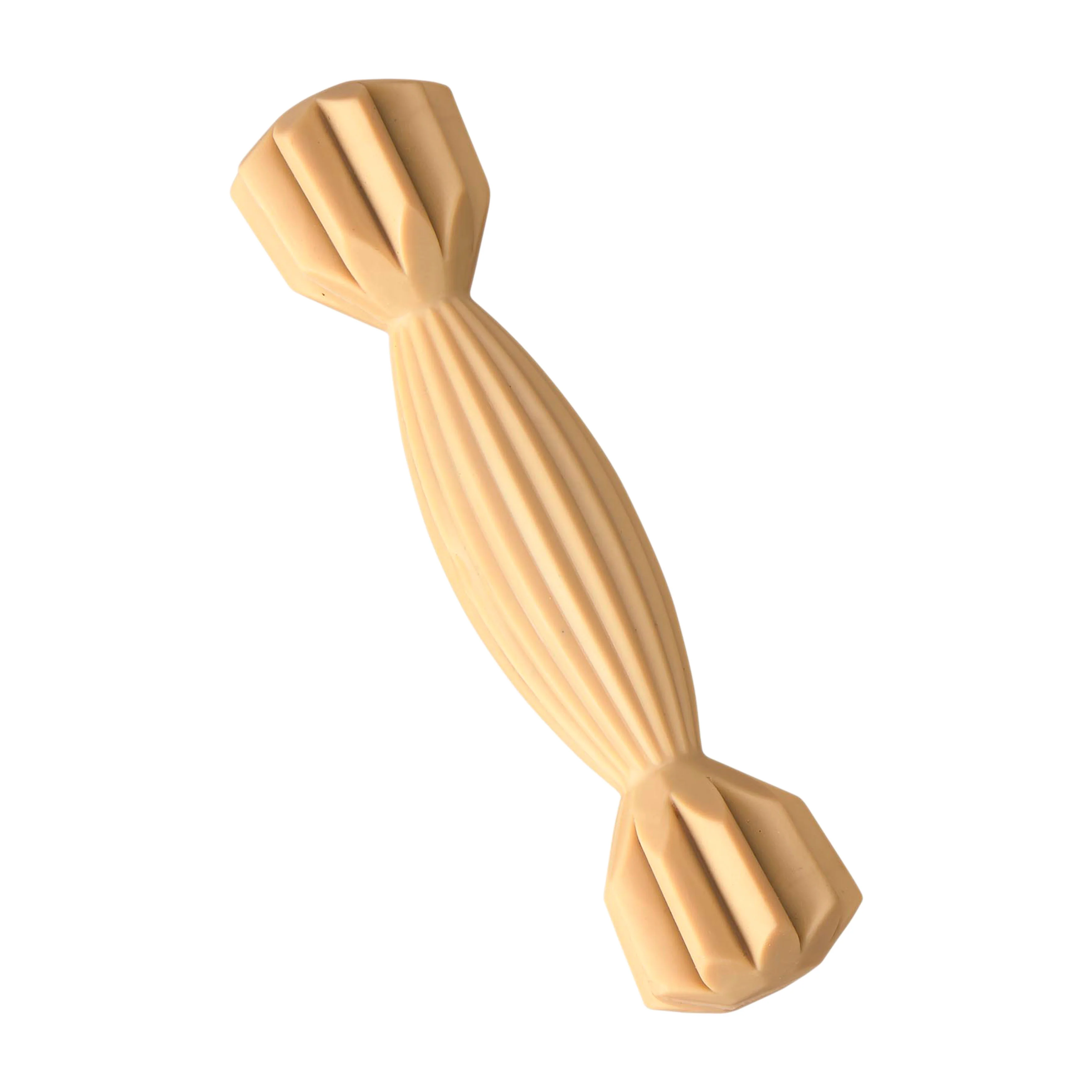 Spot Love The Earth Natural Rubber Dog Toy Groovy Bone 7 in