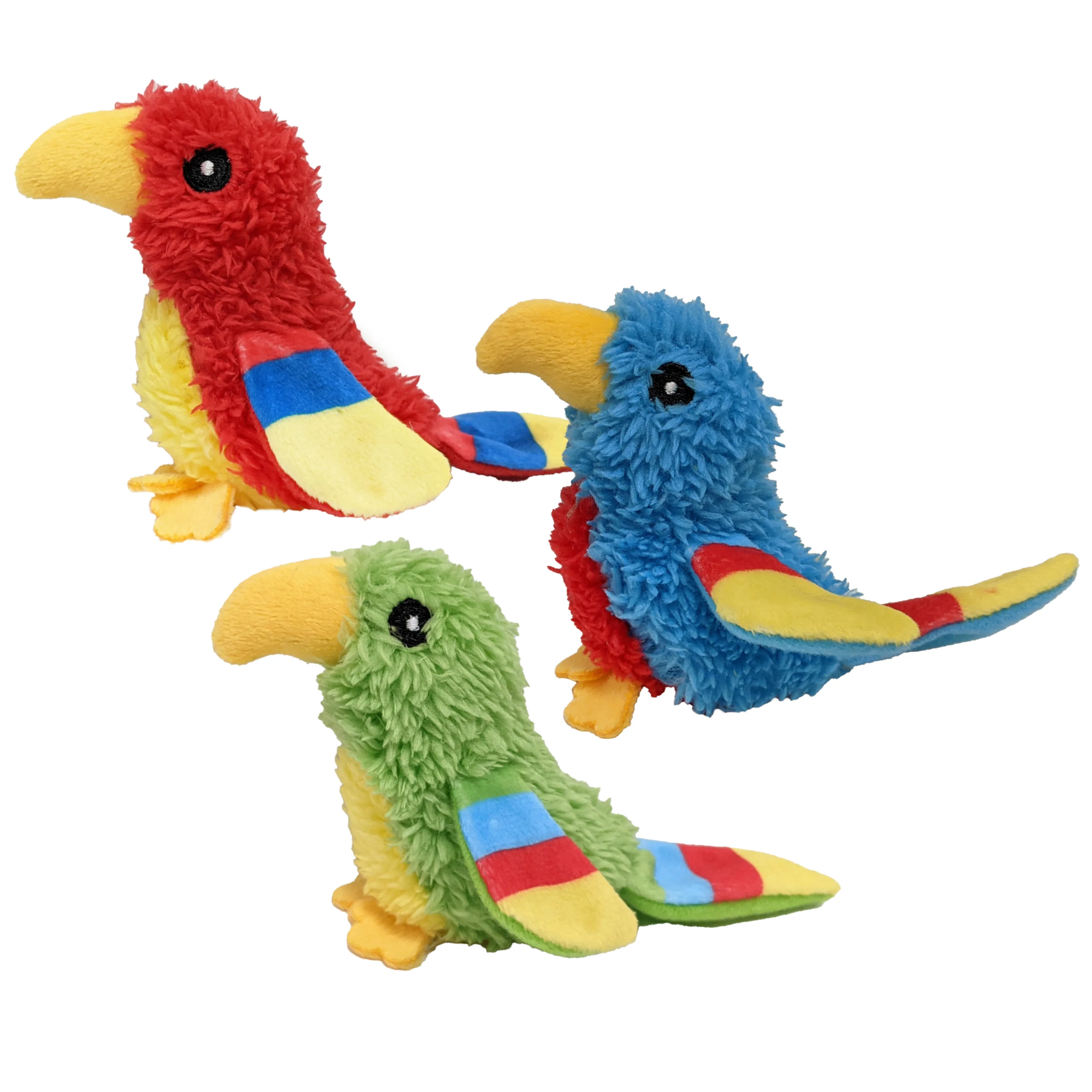 Spot Love The Earth Parrot Catnip Toy Assorted Color 1ea