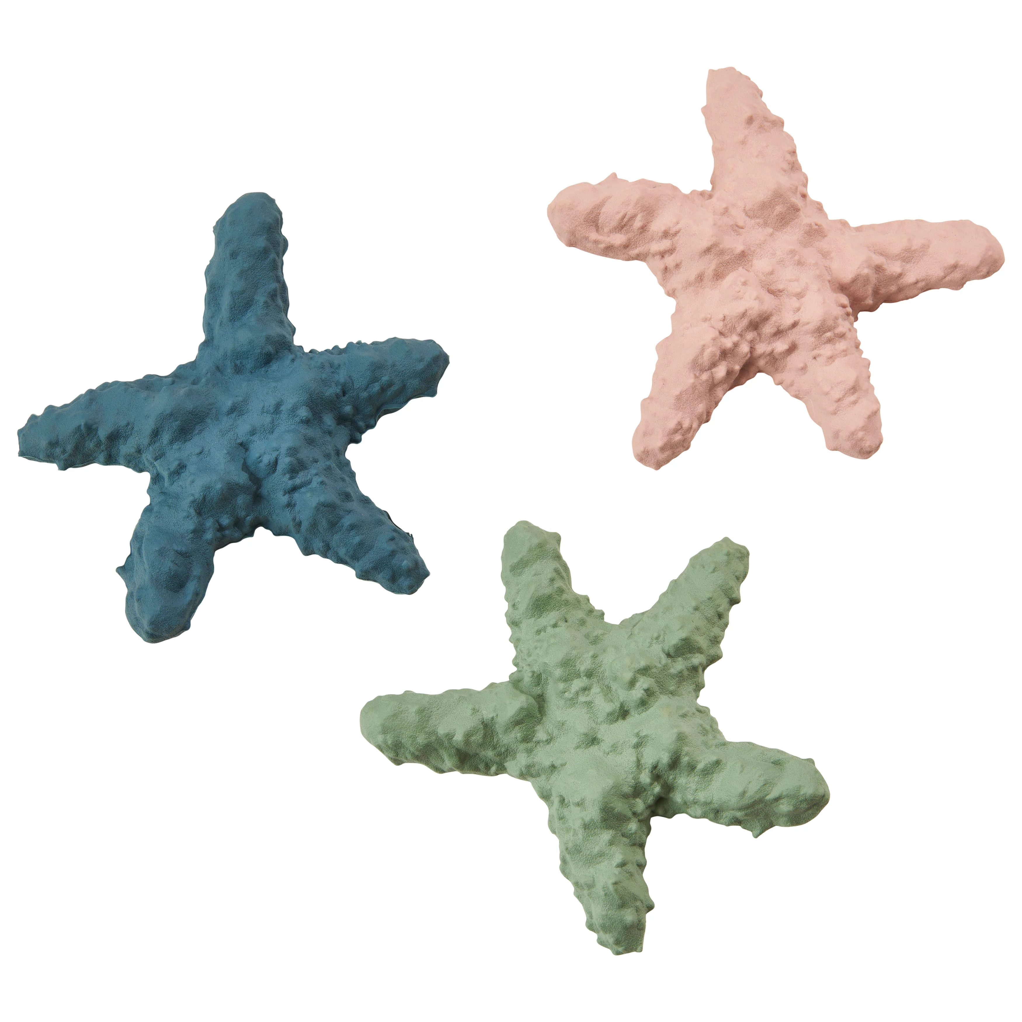 Spot Love The Earth Starfish Dog Toy Assorted Color 6 in 1ea