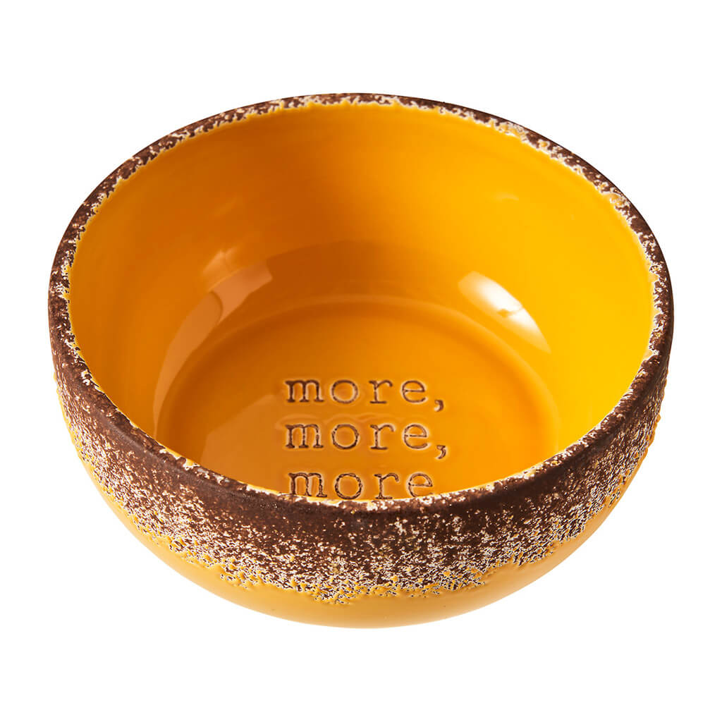 Spot More More Dog Bowl Mango 7 in