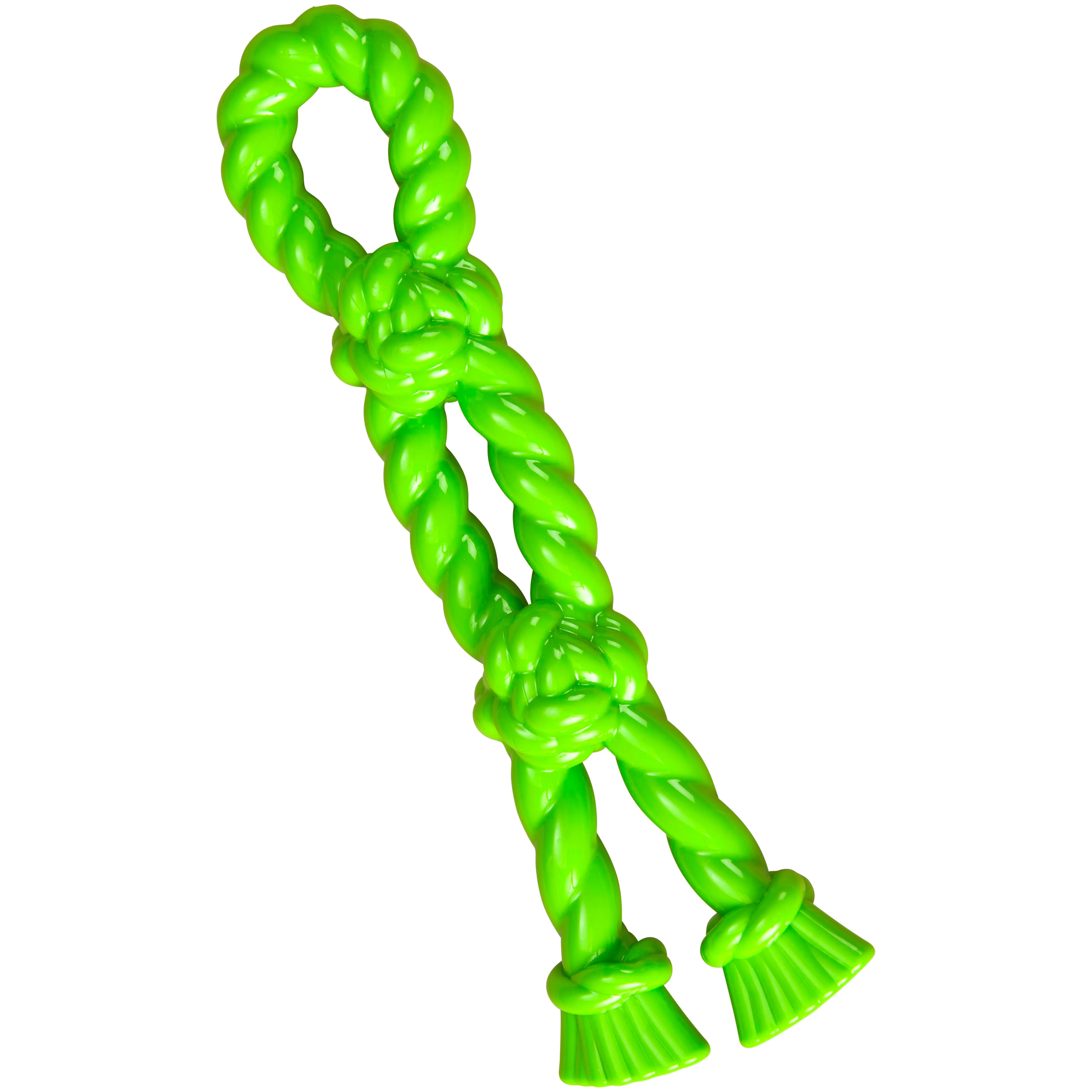 Spot Play Strong Flex Dog Toy Double Knot 14 in
