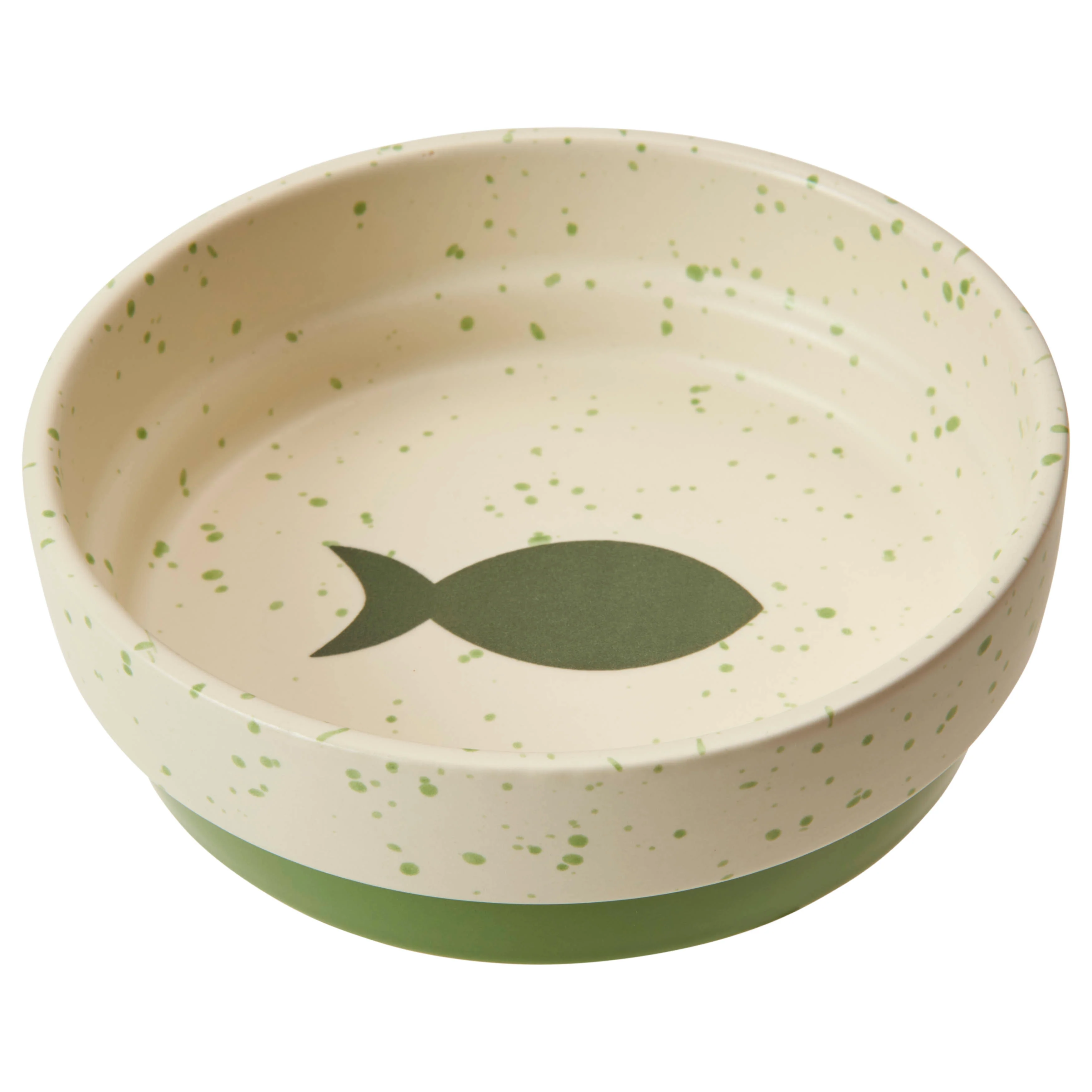 Spot Sedona Cat Dish Spruce Green 5 in