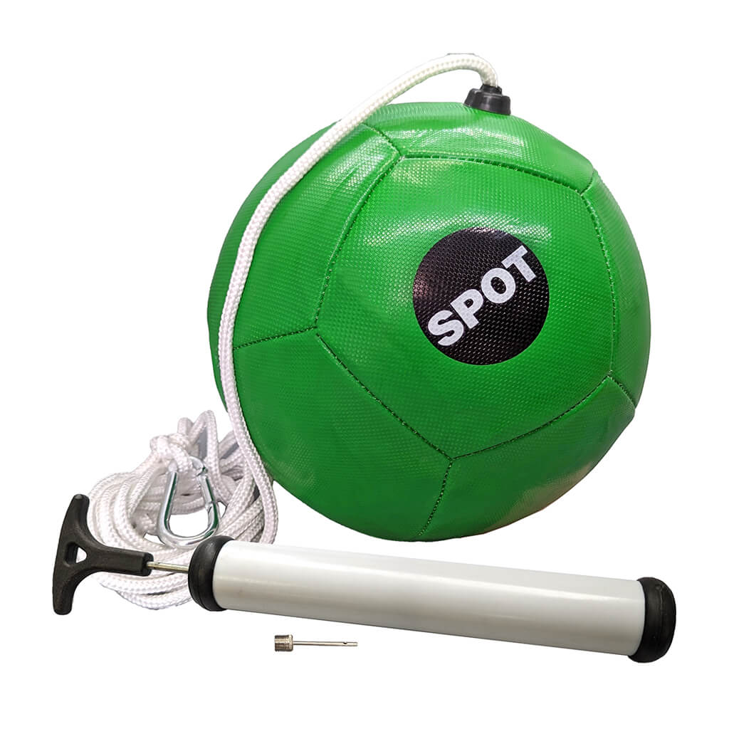 Spot Tether Ball w/Rope Dog Toy