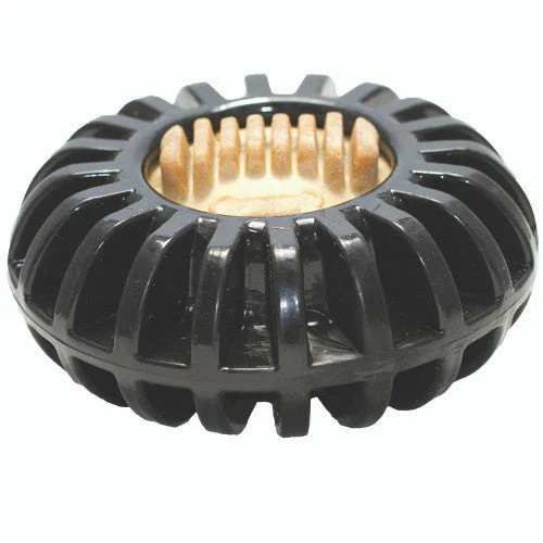 Starmark Dog Toy Treat Wheeler Black LG 4.75in - Image 2