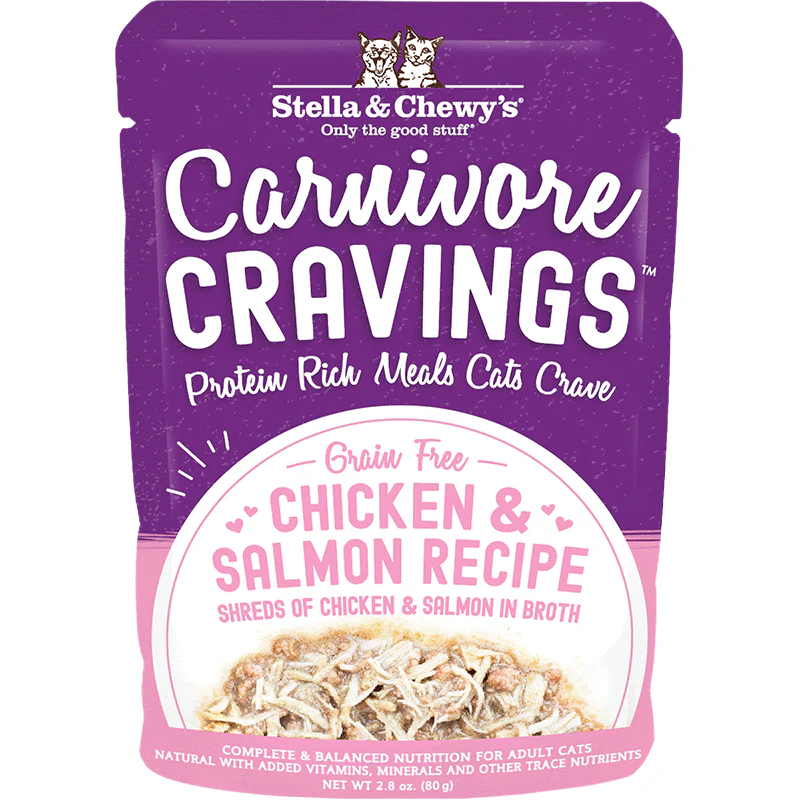Stella & Chewys C Carnvr Crv Ckn Smn 2.8oz {L+}