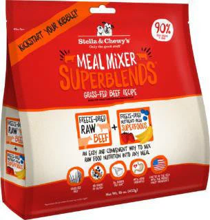 Stella & Chewy's Freeze-Dried Meal Mixer Superblends - Beef 16 oz. {L+1x} 860177