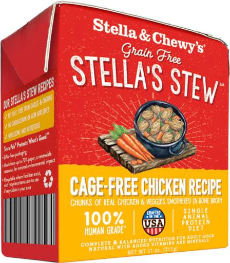Stella & Chewy's Stella's Stews Cage-Free Chicken Recipe 11 oz. {L+1xRR} 860190