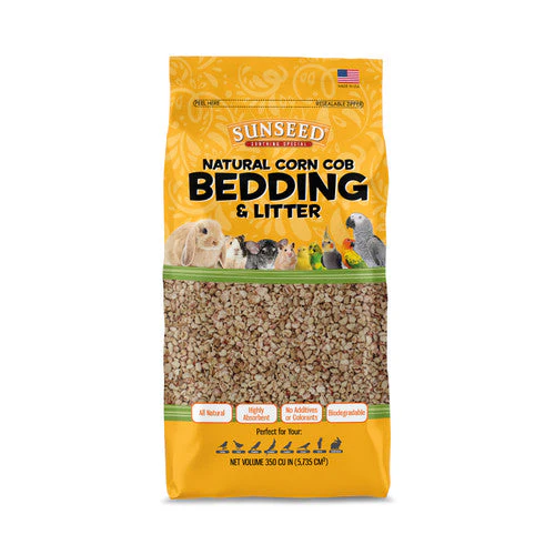 Sun Seed Natural Corn Cob Bedding for Small Animals Brown 350 cu in - Image 2