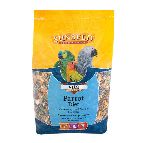 Sun Seed Vita Sunscription Parrot Diet Bird Food 6 lb - Image 2