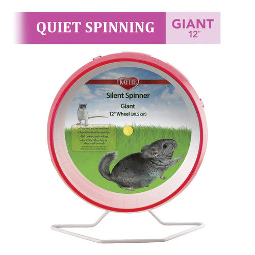 Kaytee Small Animal Silent Spinner Wheel Giant 12 Inch (assorted colors) - Image 2