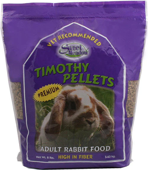 Sweet Meadow Farm All Timothy Rabbit Pellets Food 8 lb - Image 2