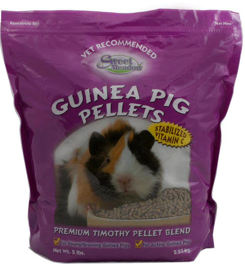 Sweet Meadow Farm Guinea Pig Pellets Original Blend 5 lb - Image 2