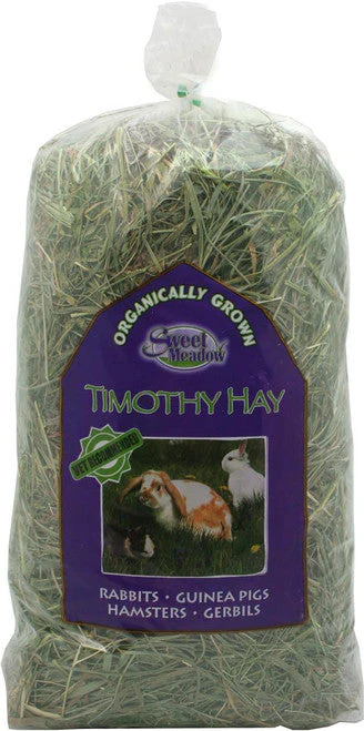 Sweet Meadow Farm 2nd Cut Organic Timothy Hay for Small Animals 20 oz - Image 2