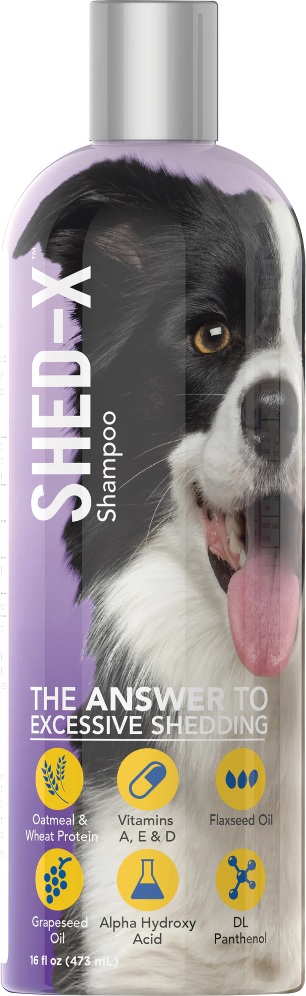 Synergy Labs Shed-X Shed Control Shampoo for Dogs 16 oz