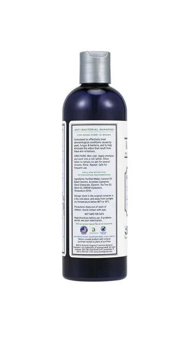 Synergy Labs Richards Organics Anti-Bacterial Shampoo 12 fl. oz - Image 2