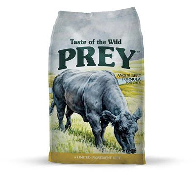 Taste of the Wild Prey Angus Beef Dry Cat Food 6lb - 418352 {L-1} SD-3
