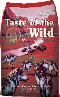 Taste Of The Wild Grain Free Southwest Canyon With Wild Boar Dry Dog Food-5-lb-{L+1}