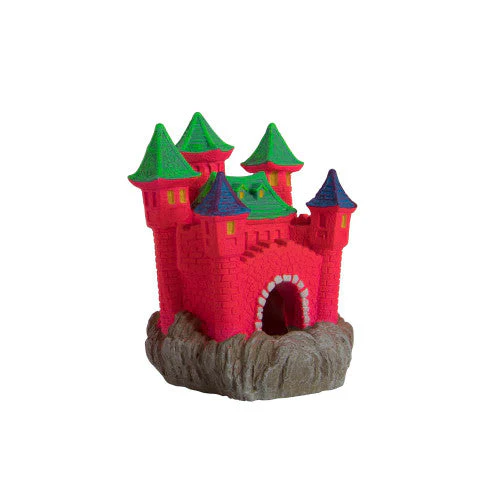 GloFish Castle Aquarium Freshwater Ornament Multi-Color LG - Image 2