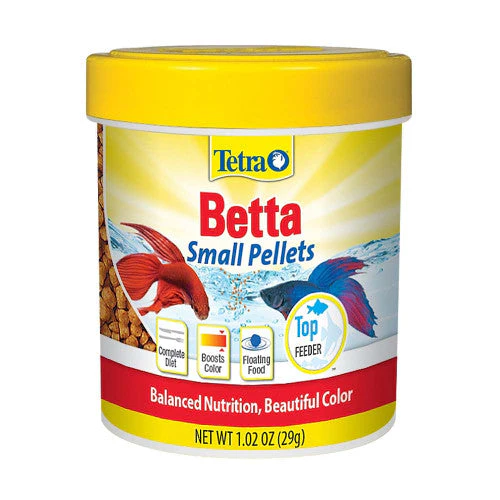 Tetra Betta Floating Pellets Fish Food 1.02oz SM - Image 2
