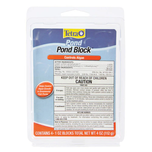 Tetra Pond Block Algae Control for Ornamental Fish Ponds 1 oz 4 Count - Image 2