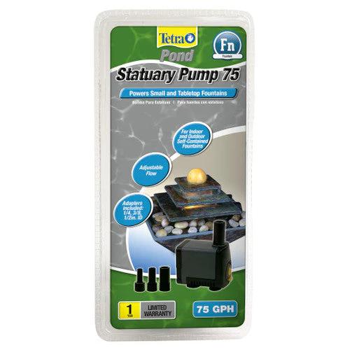 Tetra Statuary Pump 75 for Fountain Black 75 GPH - Image 2