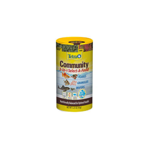 Tetra Community 3-in-1 Select-A-Food Fish Food 3.25 oz - Image 2