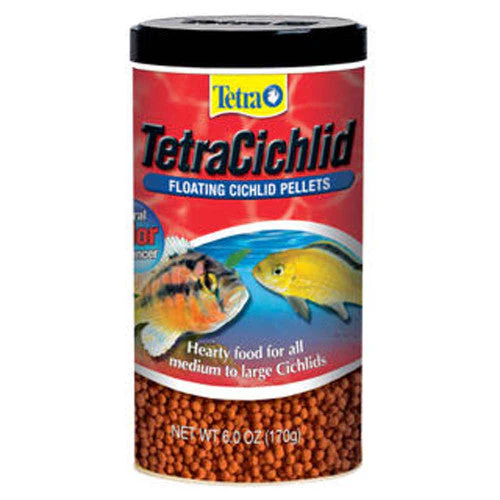 Tetra TetraCichild Floating Pellets Fish Food 6 oz - Image 2