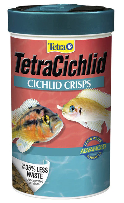 Tetra TetraCichlid Cichlid Crisps Fish Food 8.82 oz - Image 2