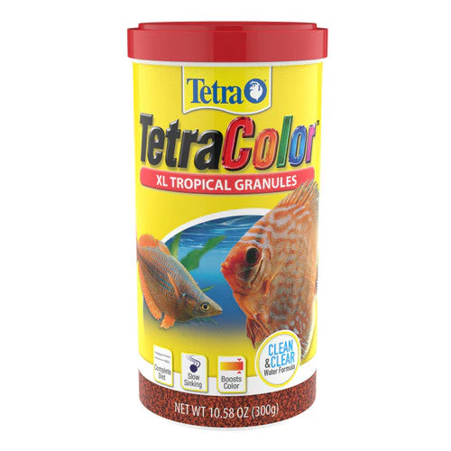 Tetra TetraColor Tropical Granules Fish Food 10.58 oz - Image 2