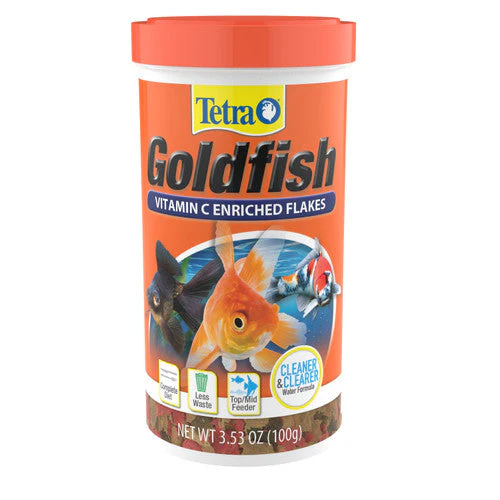 Tetra TetraFin Goldfish Flakes Fish Food 3.53 oz - Image 2