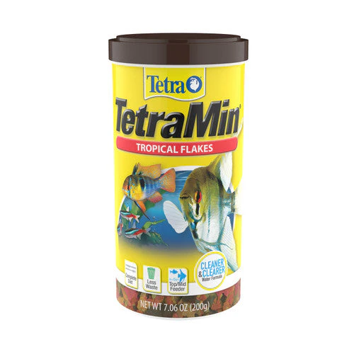 Tetra TetraMin Tropical Flakes Fish Food 7.06oz - Image 2