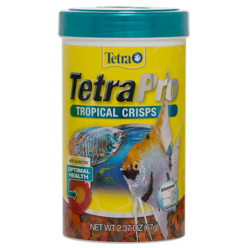 TetraPro Tropical Crisps Fish Food 2.37 oz - Image 2