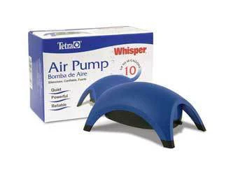 Tetra Whisper 10 Air Pump (New Design Ul Approved) {L-b}309373 - Image 2