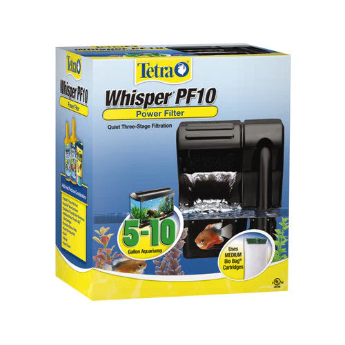 Tetra Whisper PF 10 Power Filter Black 90 GPH - Image 2