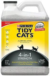 Tidy Cats Four-in-One Strength Litter 2/20lb Jug {l-1} 702038 - Image 2